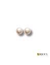 Boucles d'oreilles imitation perle de culture de 5, 6 ou 8 mm.